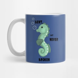 Scoliosis Seahorse Mug